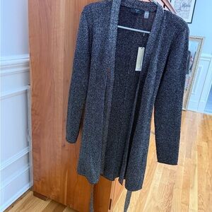 NWT - Gray & Silver Women's Sweater Cardigan